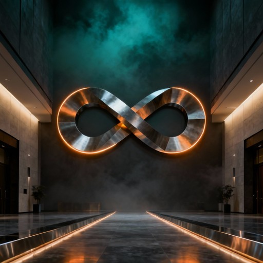 Free Glowing Infinity Loop Image - Infinity, Sculpture, Architecture ...