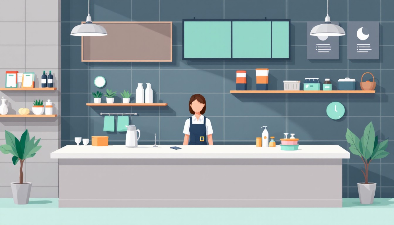 Free Modern Counter Service Image - Minimal, Counter, Retail | Download ...