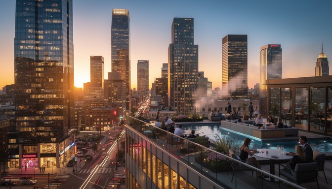 Free Metropolitan Golden Hour Image - Skyline, Cityscape, Metropolitan ...