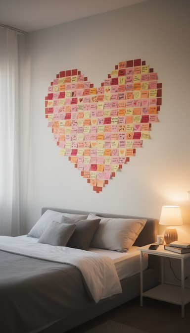 Download Pixelated Love Messages Image - Heart, Sticky, Notes | StockCake