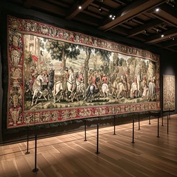 Tapestry Example Free Historic Tapestry Exhibit Image - Tapestry, Museum, History ...