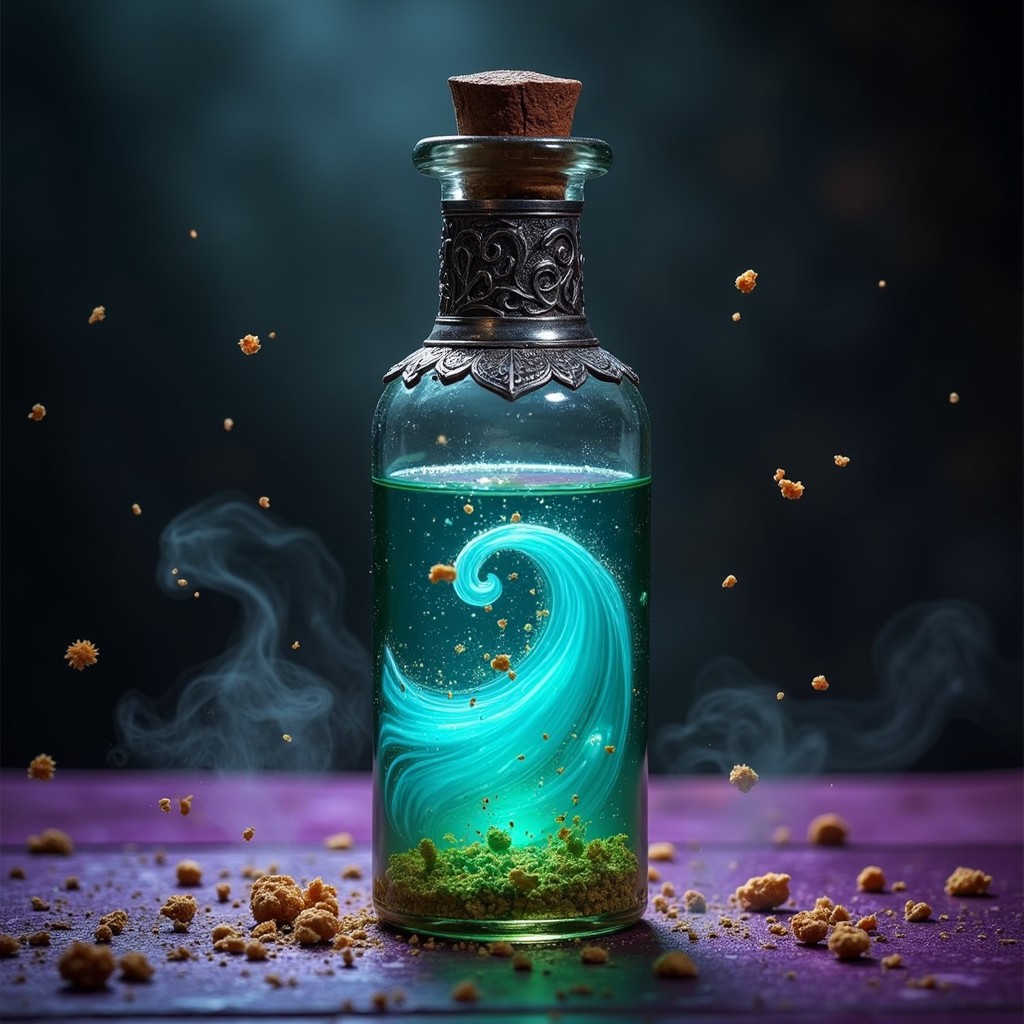 Magic Essence Background Free Mystical Glowing Essence Image - Potion, Vial, Magical | Download ...