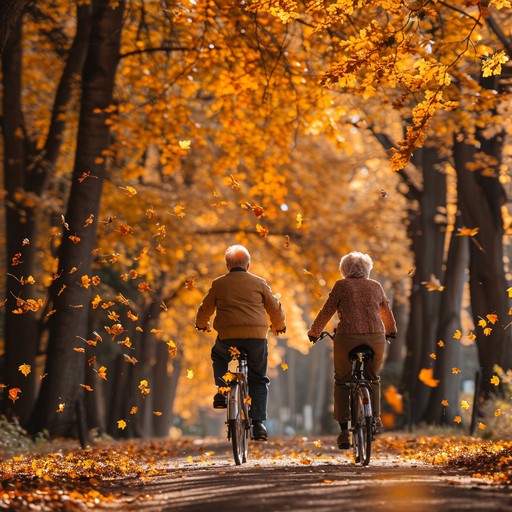 Free Autumn Ride Together Image - Autumn, Bicycles, Seniors | Download ...
