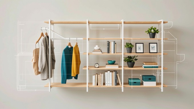 Transforming Storage Free Transforming Shelves Design Image - Shelving, Collapsible ...