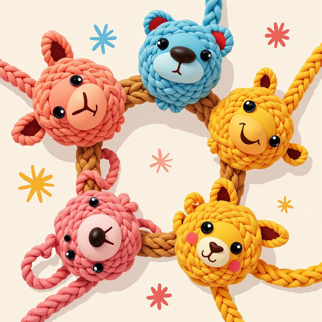 Free Colorful Rope Animals Image - Rope, Crafts, Animals | Download at ...
