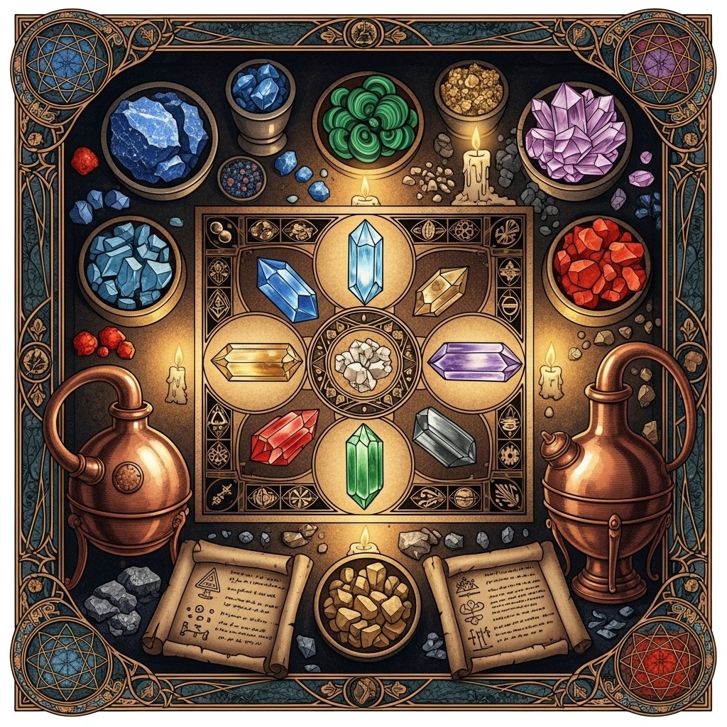Free Mystical Mineral Array Image | Download at StockCake