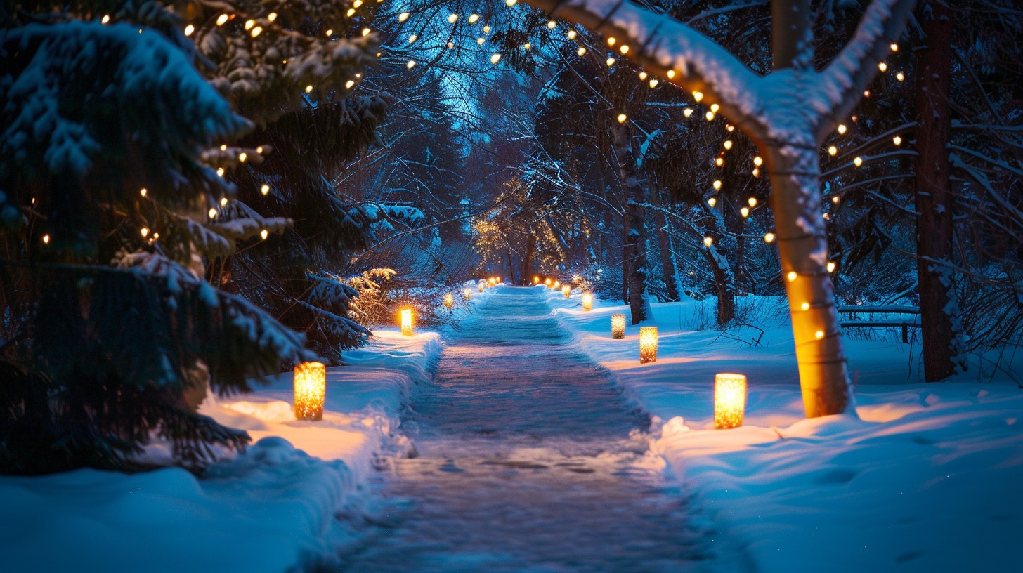 Snow Bpath Free Enchanted Winter Path Image - Winter, Snow, Path | Download at ...