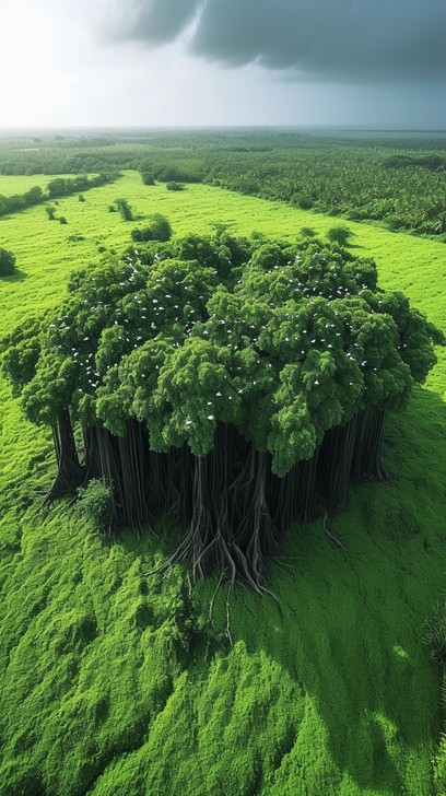 Promonient Tree Free Verdant Forest Canopy Image - Forest, Aerial, Green | Download at ...