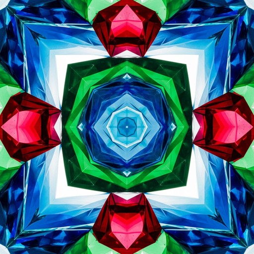 Free Geometric Jewel Pattern Image - Gemstones, Crystals, Jewels ...
