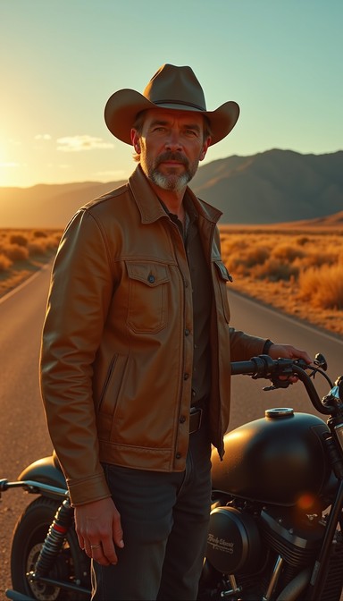 Free Desert Motorcycle Ride Image | Download at StockCake