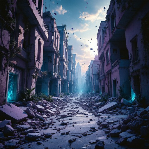 Free Floating Urban Dreamscape Image | Download at StockCake