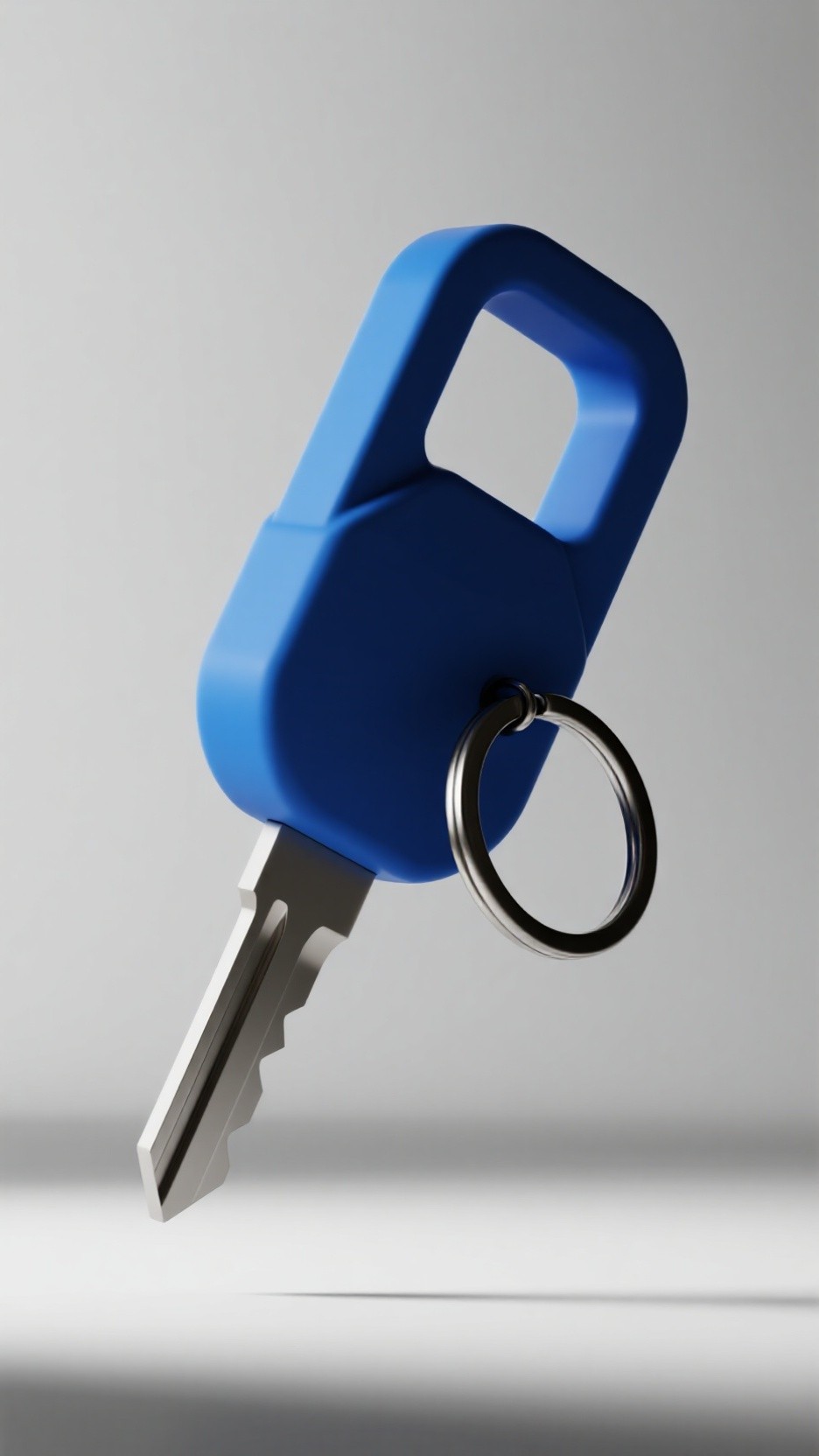 Free Floating Blue Key Photo - Blue, Key, Keychain | Download at StockCake