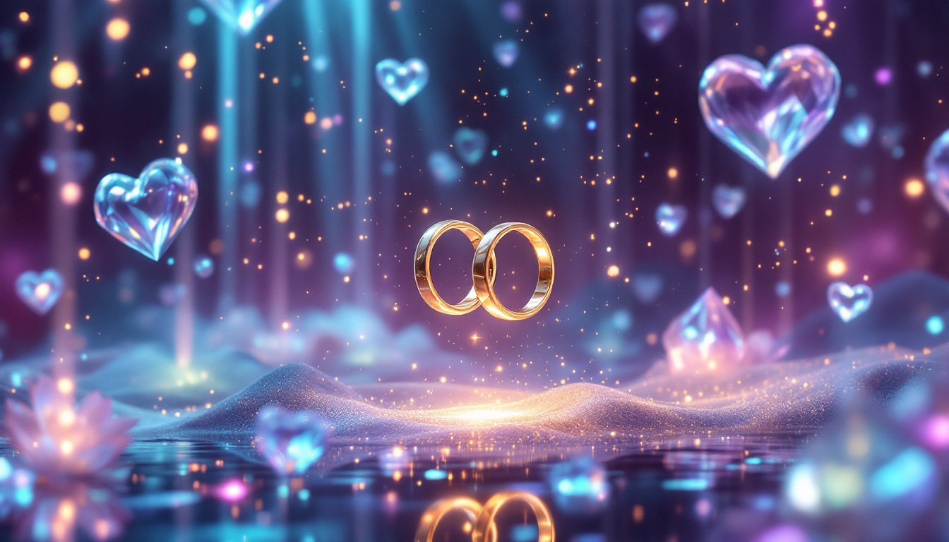 Two Magic Wedding Rings Free Magical Wedding Rings Image - Rings, Wedding, Hearts | Download at ...