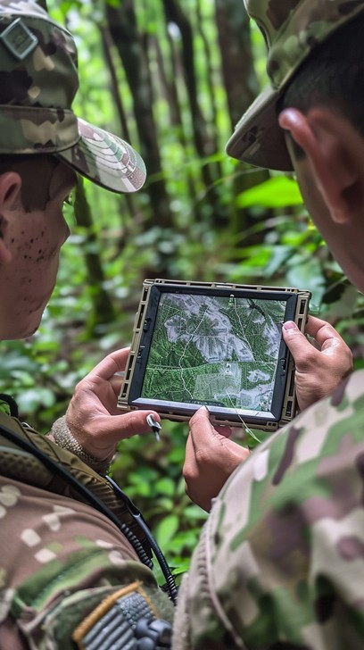 Free Soldiers Using Tablet Image - Soldiers, Tablet, Military ...