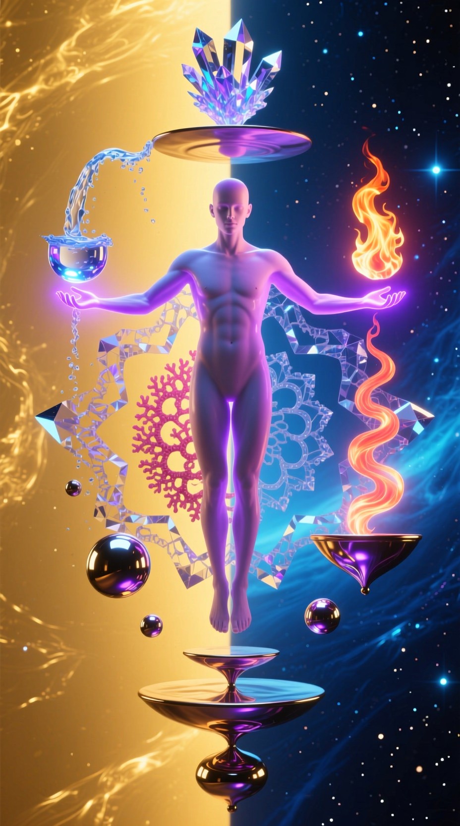 Cosmic Balance Science Free Cosmic Balance Embodied Image - Balance, Cosmic, Surreal ...