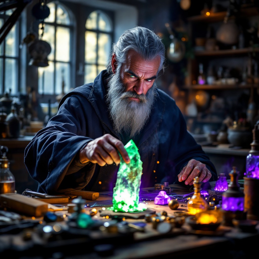 Free Wizard Crafting Magic Image - Wizard, Craftsman, Magic | Download ...