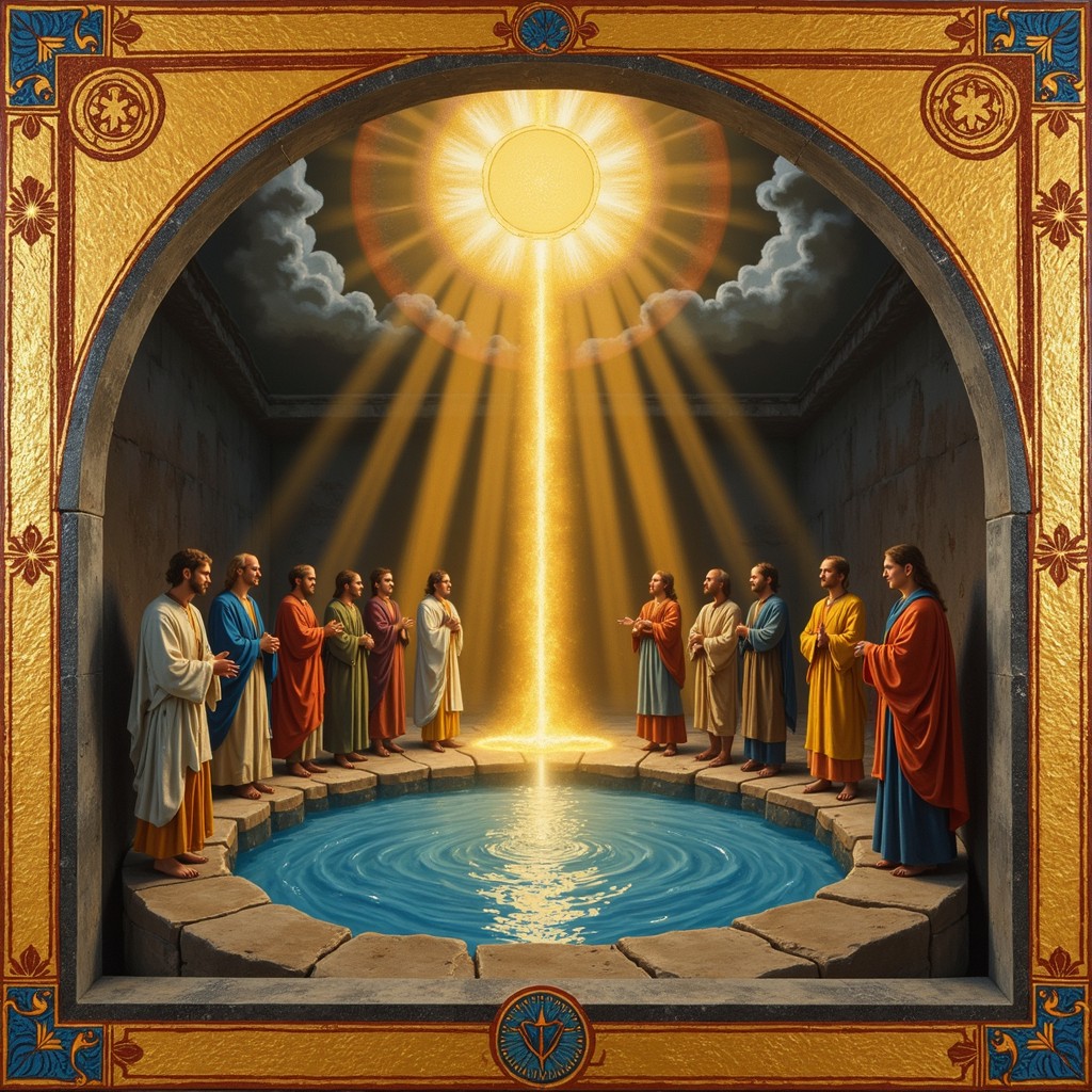 Free Mystical Spring Revelation Image - Byzantine, Iconography, Sacred ...