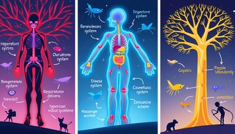 Free Body Systems Explained Image - Anatomy, Educational, Illustration ...