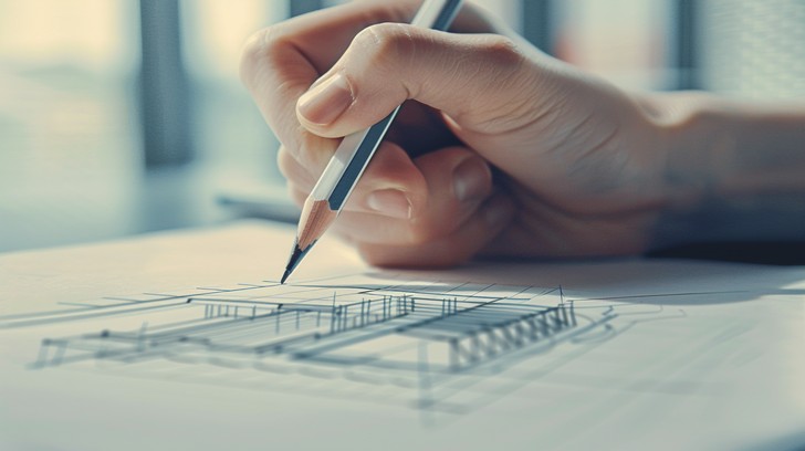 Free Architectural plan drafting Image - Architecture, Drafting ...