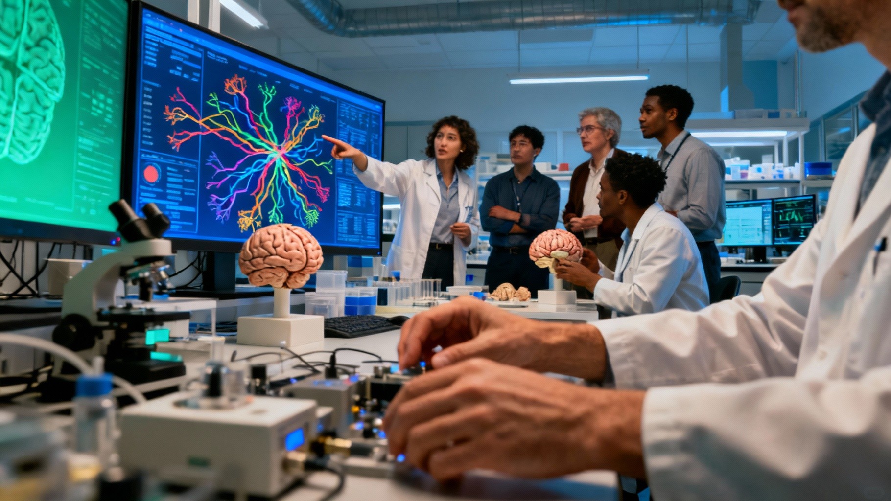 Neurscience Research Free Neuroscience in Action Image - Neuroscience, Laboratory, Research ...
