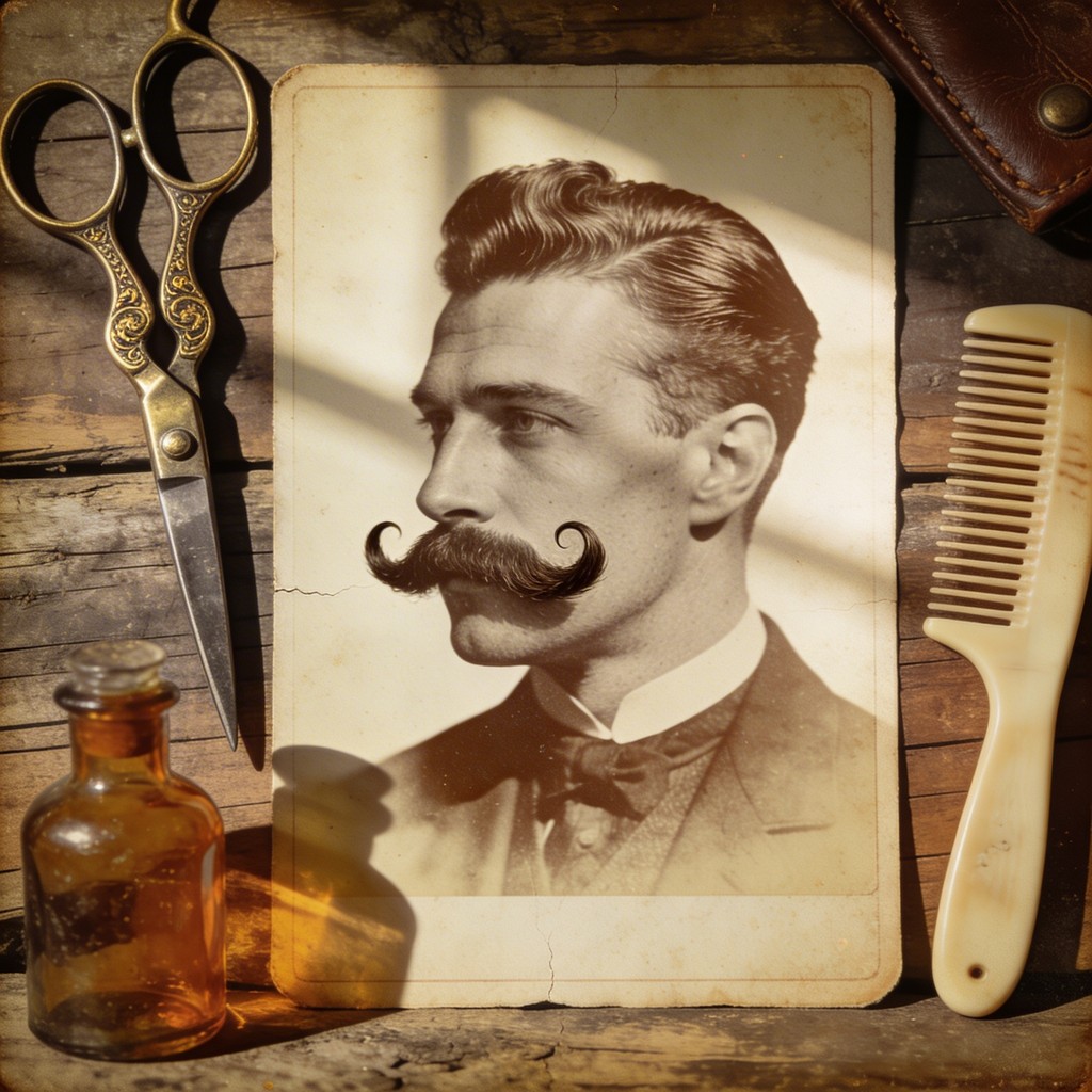 Mustache Portrait Free Vintage Mustache Portrait Image - Vintage, Mustache, Victorian ...