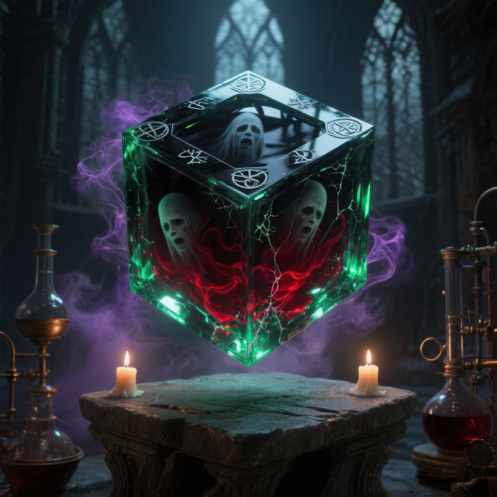 Download Mystical Floating Cube Image - Cube, Floating, Obsidian ...