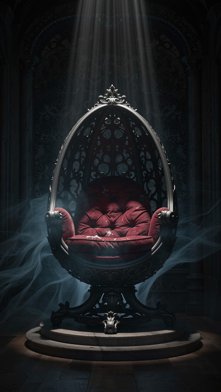 Free Gothic Floating Throne Photo - Gothic, Chair, Burgundy | Download ...