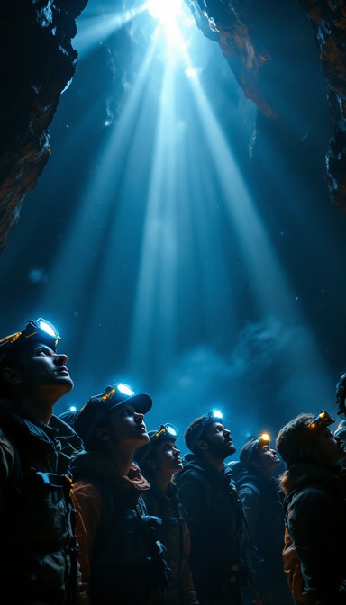 Light From Above Example Free Light from above Image - Cave, Exploration, Underground | Download ...