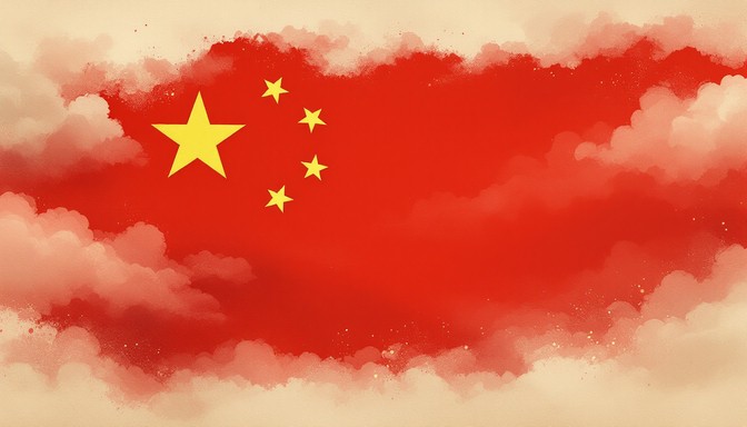 Free Celestial China Rising Image - Traditional, Chinese, Vermillion ...