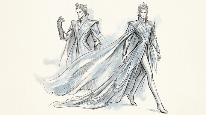 Free Ethereal Ice Prince Image - Fashion, Illustration, Sketch ...
