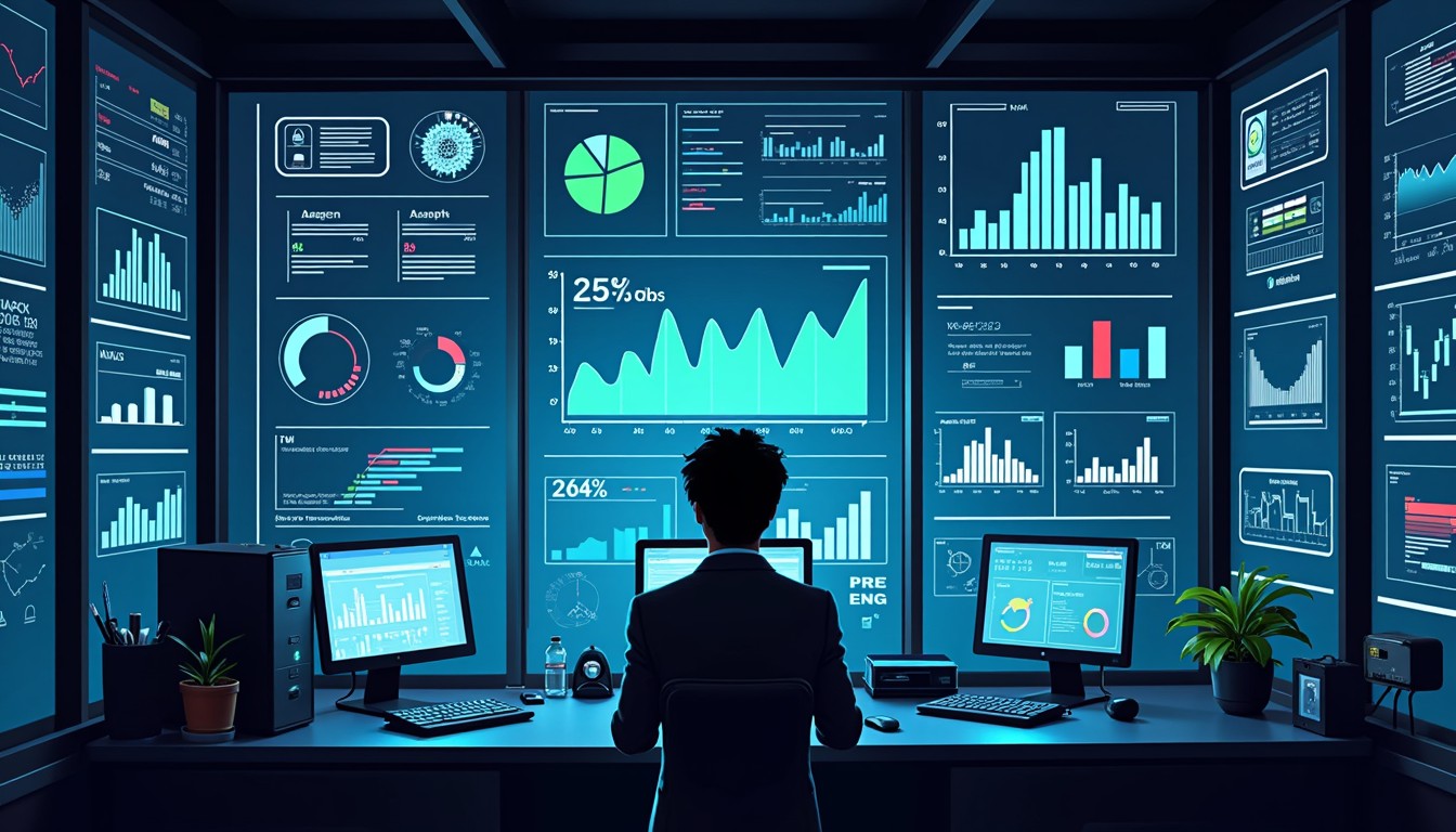 Free Digital Command Center Image - Dashboard, Analytics, Data ...