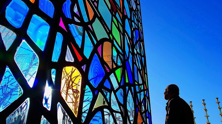 Stained Glass Structure Free Stained Glass Silhouette Image - Silhouette, Stained Glass, Art ...