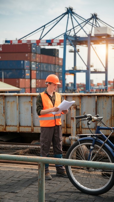 Free Port Engineer Working Image - Engineer, Port, Harbor | Download at ...
