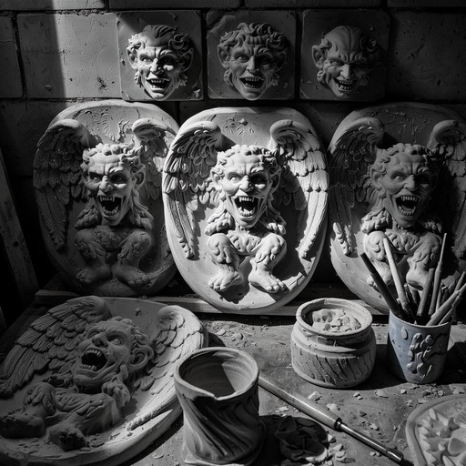 Gargoyle Display Download Gargoyle in Shadows Image - Gargoyle, Stone, Sculpture | StockCake