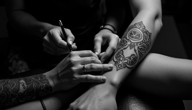 Skinand Ink Free Ink and skin Image - Tattoo, Ink, Artist | Download at StockCake