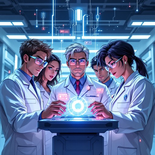 Free Medical Team Breakthrough Image - Anime, Medical, Laboratory ...