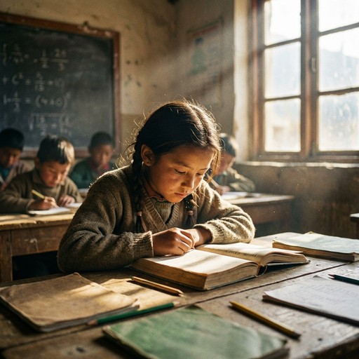 Free Rural Classroom Scene Image - Rural, Education, Children ...
