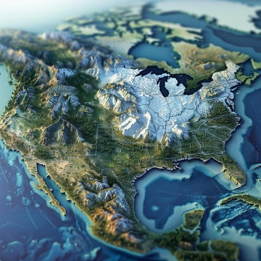 Free Detailed Terrain Map Image - Map, 3d, Geography | Download at ...