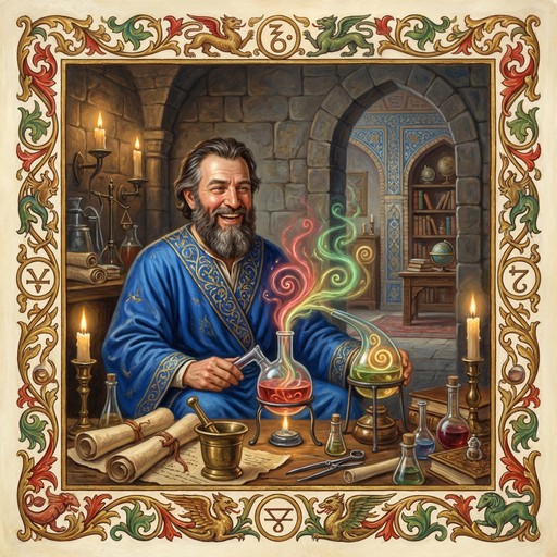 Free Sunlit Herbal Alchemy Image - Medieval, Perfumer, Alchemist ...