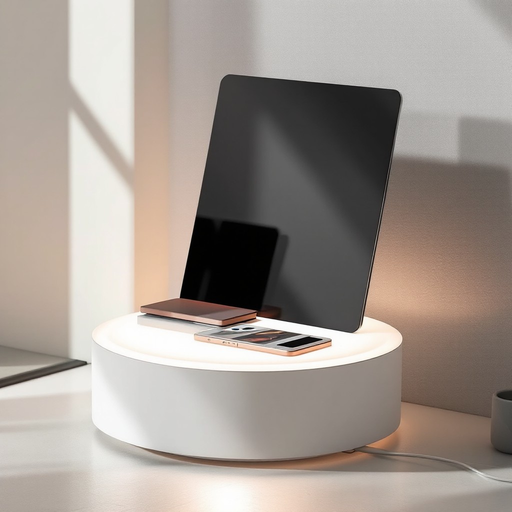Free Floating Display Table Photo - Minimal, Floating, Modern ...