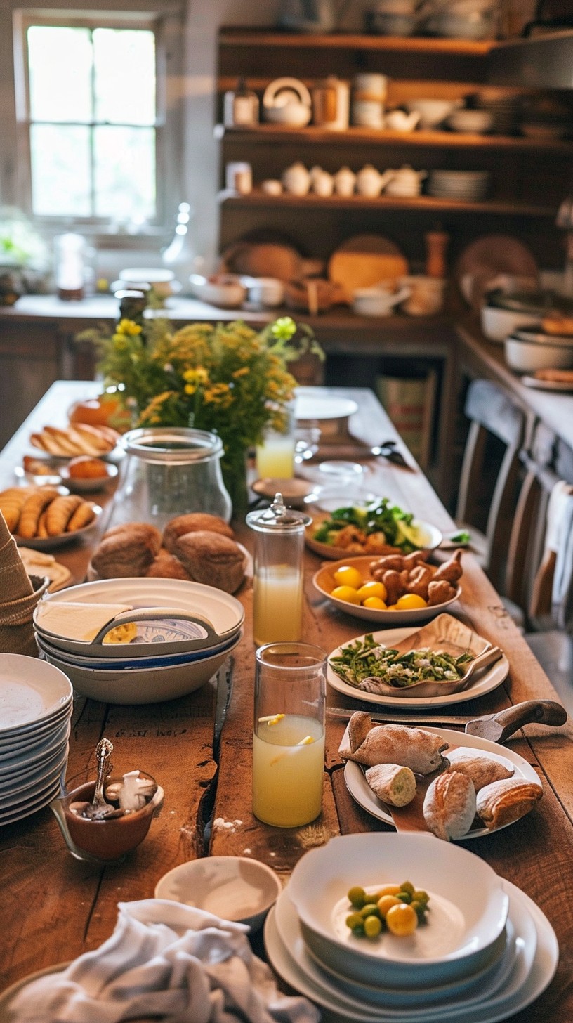 Rustic Breakfast Image Free Rustic Breakfast Spread Image - Breakfast, Rustic, Kitchen ...