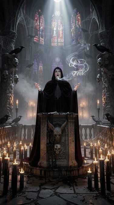 Crumbling Pulpits Free Dark Priest Ritual Image - Gothic, Cathedral, Minister | Download ...