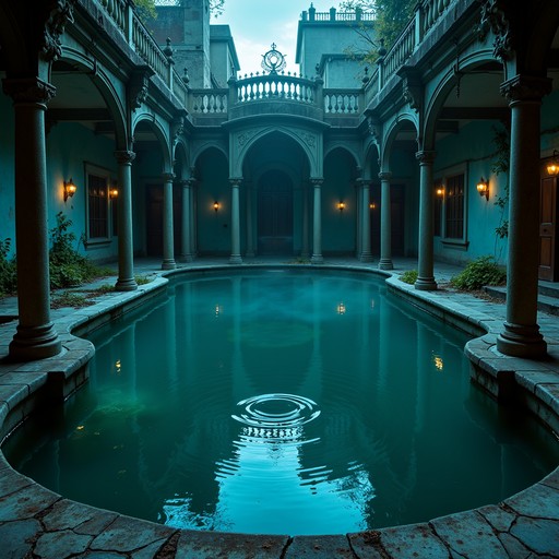 Free Mystic Courtyard Pool Image | Download at StockCake