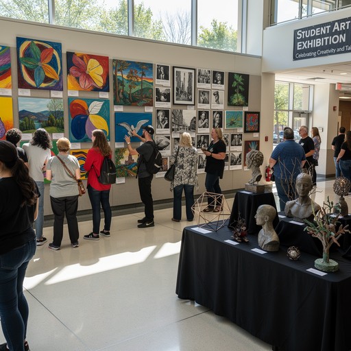 Free Student Art Showcase Image - Exhibition, Art, Student | Download ...