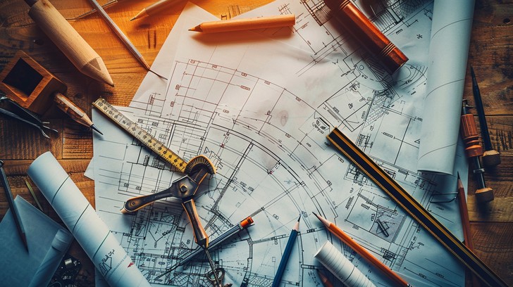 Confusing Blueprints Free Architectural Blueprint Chaos Image - Blueprints, Architecture ...