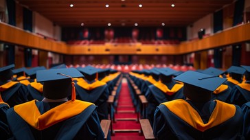 Graducation Hall Free Graduation Ceremony Hall Image - Graduation, Ceremony, Chairs ...