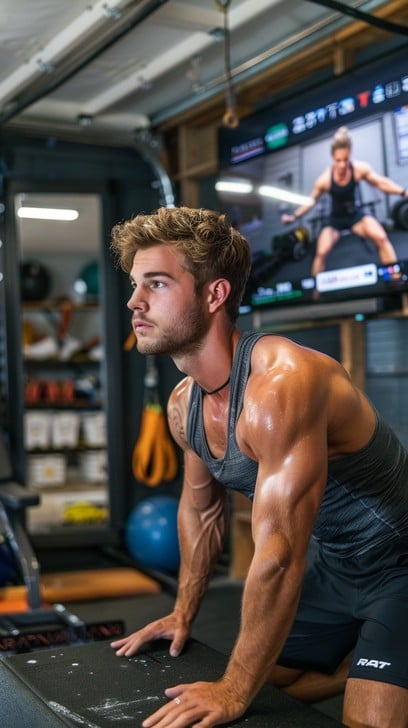 Free Focused Gym Workout Image | Download at StockCake