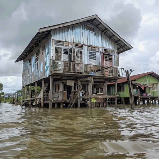 Stilted Community Free Stilted Waterfront Home Image - Stilted, House, Water | Download ...
