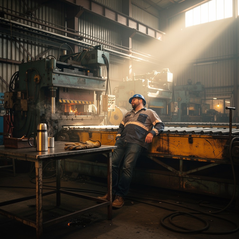 Worker Quick Rest Free Worker's Peaceful Rest Image - Worker, Factory, Industrial ...