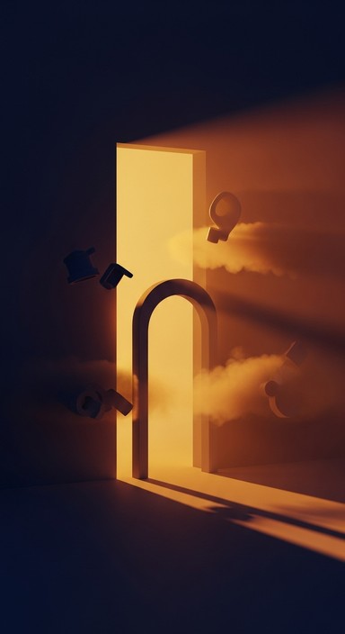 Free Portal of Light Image - Doorway, Portal, Light | Download at StockCake